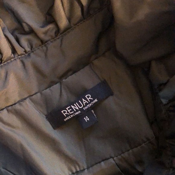 Renuar jacket Oliver green womens size 14 - Picture 3 of 5